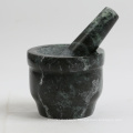 Creative Home 5.9" Diam. x 5.11" H  Marble Stone Mortar and Pestle Set